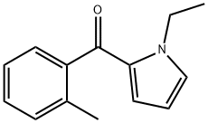 Methanone, (1-ethyl-1H-pyrrol-2-yl)(2-methylphenyl)- (9CI) Struktur