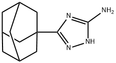 5-Adamantan-1-yl-4H-1,2,4-triazol-3-ylamine Struktur