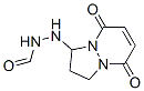 Hydrazinecarboxaldehyde, 2-(2,3,5,8-tetrahydro-5,8-dioxo-1H-pyrazolo[1,2-a]pyridazin-1-yl)- (9CI) Struktur