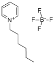 1-HEXYLPYRIDINIUM TETRAFLUOROBORATE Struktur