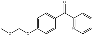 [4-(METHOXYMETHOXY)PHENYL](PYRIDIN-2-YL)METHANONE Struktur