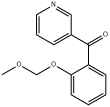 [2-(METHOXYMETHOXY)PHENYL](PYRIDIN-3-YL)METHANONE Struktur