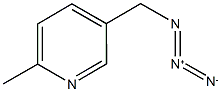 5-(Azidomethyl)-2-methylpyridine Struktur