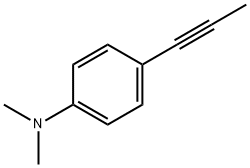 Benzenamine, N,N-dimethyl-4-(1-propynyl)- (9CI) Struktur