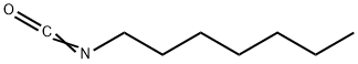 N-HEPTYL ISOCYANATE Struktur