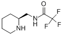 2,2,2-TRIFLUORO-N-[(2S)-PIPERIDIN-2-YLMETHYL]ACETAMIDE Struktur