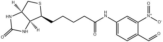 1H-Thieno[3,4-d]iMidazole-4-pentanaMide, N-(4-forMyl-3-nitrophenyl)hexahydro-2-oxo-, (3aS,4S,6aR)- Struktur