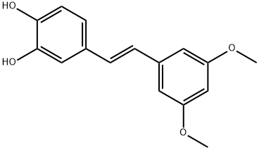 3'-Hydroxypterostilbene Structure