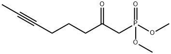 (2-OXOOCT-6-YNYL)PHOSPHONIC ACID DIMETHYL ESTER Struktur