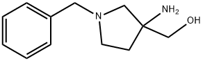 (3-AMINO-1-BENZYL-PYRROLIDIN-3-YL)-METHANOL Struktur