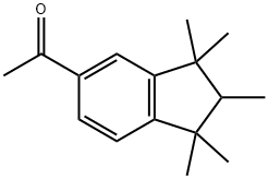 1-(2,3-dihydro-1,1,2,3,3-pentamethyl-1H-inden-5-yl)ethan-1-one Struktur