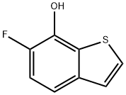 Benzo[b]thiophene-7-ol,  6-fluoro- Struktur