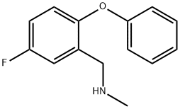 (5-FLUORO-2-PHENOXY-BENZYL)-METHYL-AMINE Struktur