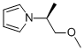 1H-Pyrrole,1-[(1S)-2-methoxy-1-methylethyl]-(9CI) Struktur