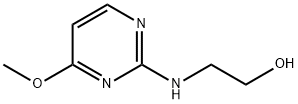 Ethanol, 2-[(4-methoxy-2-pyrimidinyl)amino]- (9CI) Struktur