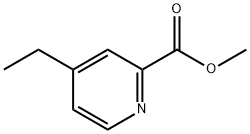 2-Pyridinecarboxylicacid,4-ethyl-,methylester(9CI) Struktur