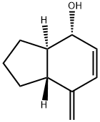 1H-Inden-4-ol, 2,3,3a,4,7,7a-hexahydro-7-methylene-, (3aR,4R,7aR)- (9CI) Struktur