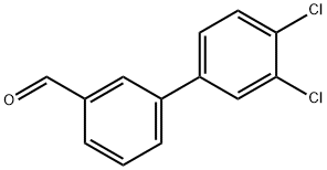 3',4'-DICHLOROBIPHENYL-3-CARBALDEHYDE Struktur