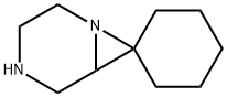 Spiro[cyclohexane-1,7-[1,4]diazabicyclo[4.1.0]heptane] (9CI) Struktur