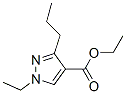 1H-Pyrazole-4-carboxylicacid,1-ethyl-3-propyl-,ethylester(9CI) Struktur