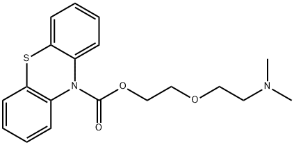 Dimethoxanate Struktur