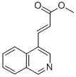 METHYL 3-ISOQUINOLIN-4-YL-ACRYLATE Struktur