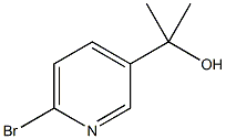 2-(6-Bromopyridin-3-yl)propan-2-ol Struktur