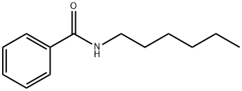 N-Hexylbenzamide Struktur