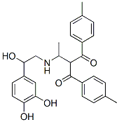 di-4-toluoylisoproterenol Struktur