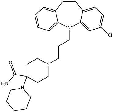 Clocapramine Struktur