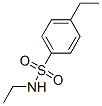 Benzenesulfonamide, N,4-diethyl- (9CI) Struktur