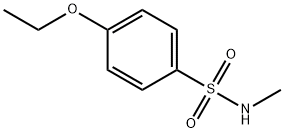 Benzenesulfonamide, 4-ethoxy-N-methyl- (9CI) Struktur