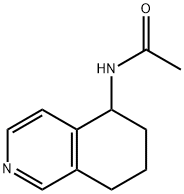 Acetamide,  N-(5,6,7,8-tetrahydro-5-isoquinolinyl)- Struktur