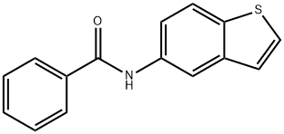 Benzamide, N-benzo[b]thien-5-yl- (9CI) Struktur