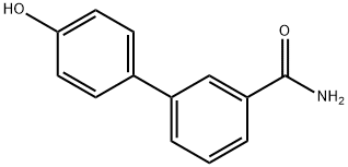 4-(3-AMinocarbonylphenyl)phenol Struktur