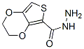 Thieno[3,4-b]-1,4-dioxin-5-carboxylic acid, 2,3-dihydro-, hydrazide (9CI) Struktur