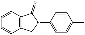 2,3-DIHYDRO-2-(4-METHYLPHENYL)-1H-ISOINDOL-1-ONE Struktur