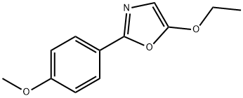 Oxazole, 5-ethoxy-2-(4-methoxyphenyl)- (9CI) Struktur