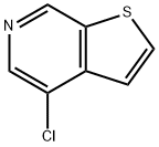 4-chlorothieno[2,3-c]pyridine Struktur