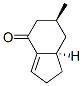 4H-Inden-4-one,1,2,5,6,7,7a-hexahydro-6-methyl-,(6S,7aR)-(9CI) Struktur