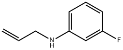 Benzenamine, 3-fluoro-N-2-propenyl- (9CI) Struktur