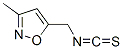 Isoxazole, 5-(isothiocyanatomethyl)-3-methyl- (9CI) Struktur