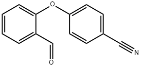 4-(2-FORMYLPHENOXY)BENZENECARBONITRILE Struktur