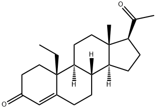 19-Methylprogesterone Struktur