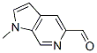 1H-Pyrrolo[2,3-c]pyridine-5-carboxaldehyde, 1-methyl- (9CI) Struktur