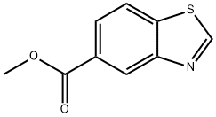 5-Benzothiazolecarboxylicacid,methylester(9CI) Struktur