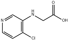 N-(4-CHLORO-3-PYRIDINYL)GLYCINE Struktur