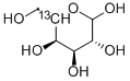 D-[5-13C]GALACTOSE Struktur