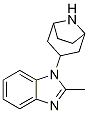 3-(2-Methyl-1H-benzo[d]iMidazol-1-yl)-8-aza-bicyclo[3.2.1]octane Struktur