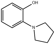 2-(1-PYRROLIDINO)PHENOL Struktur